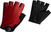 Rogelli Core Fietshandschoenen Zomer - Wielrenhandschoenen - Korte Vinger - Heren - Rood - Maat M