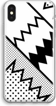 Case Company® - iPhone X hoesje - Pop Art #5 - Soft Cover Telefoonhoesje - Bescherming aan alle Kanten en Schermrand