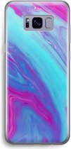 Case Company® - Samsung Galaxy S8 hoesje - Zweverige regenboog - Soft Cover Telefoonhoesje - Bescherming aan alle Kanten en Schermrand