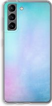 Case Company® - Samsung Galaxy S21 hoesje - Mist pastel - Soft Cover Telefoonhoesje - Bescherming aan alle Kanten en Schermrand