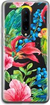 Case Company® - OnePlus 7 Pro hoesje - Papegaaien - Soft Cover Telefoonhoesje - Bescherming aan alle Kanten en Schermrand