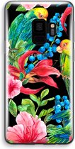 Case Company® - Samsung Galaxy S9 hoesje - Papegaaien - Soft Cover Telefoonhoesje - Bescherming aan alle Kanten en Schermrand