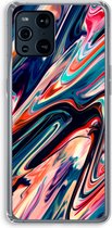 Case Company® - OPPO Find X3 Pro hoesje - Quantum Being - Soft Cover Telefoonhoesje - Bescherming aan alle Kanten en Schermrand