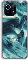 Case Company® - Xiaomi Mi 11 hoesje - Dreaming About Whales - Soft Cover Telefoonhoesje - Bescherming aan alle Kanten en Schermrand
