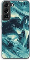 Case Company® - Samsung Galaxy S22 hoesje - Dreaming About Whales - Soft Cover Telefoonhoesje - Bescherming aan alle Kanten en Schermrand