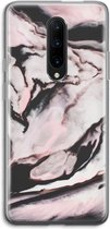Case Company® - OnePlus 7 Pro hoesje - Roze stroom - Soft Cover Telefoonhoesje - Bescherming aan alle Kanten en Schermrand