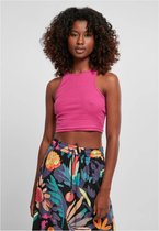 Urban Classics Crop top -XXL- Rib Paars