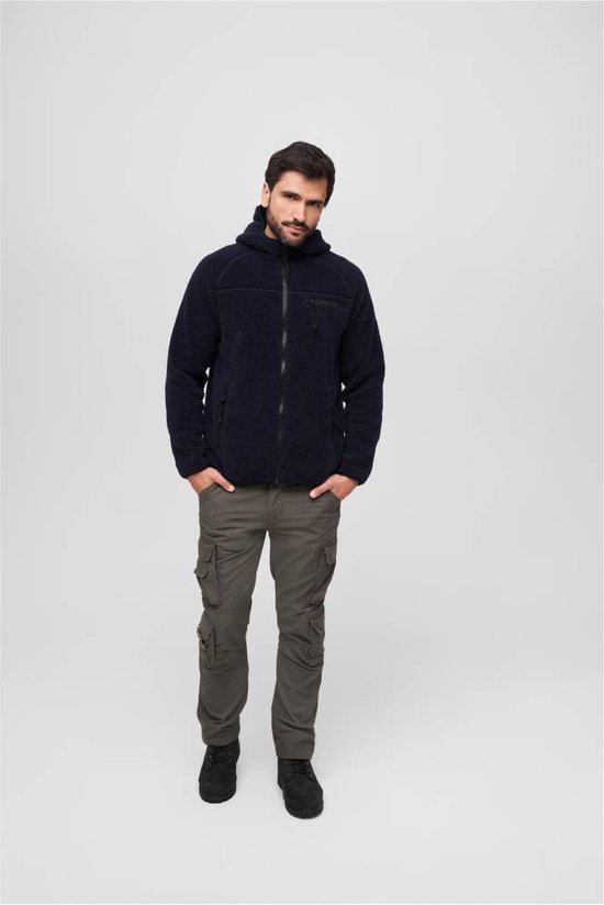 Veste Urban Classics -M- Teddyfleece Worker Blauw