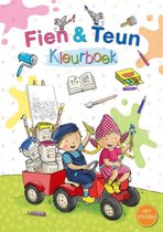 Omslag Fien en Teun  -   Kleurboek