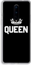 Case Company® - OnePlus 8 hoesje - Queen zwart - Soft Cover Telefoonhoesje - Bescherming aan alle Kanten en Schermrand