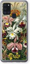 Case Company® - Samsung Galaxy A21s hoesje - Haeckel Orchidae - Soft Cover Telefoonhoesje - Bescherming aan alle Kanten en Schermrand