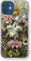 Case Company® - iPhone 12 hoesje - Haeckel Orchidae - Soft Cover Telefoonhoesje - Bescherming aan alle Kanten en Schermrand