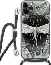 Case Company® - iPhone 11 Pro hoesje met Koord - Haeckel Tineida - Telefoonhoesje met Zwart Koord - Extra Bescherming aan alle Kanten en Over de Schermrand