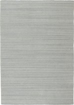 Arctic Plain Silver Vloerkleed - 170x240  - Rechthoek - Laagpolig Tapijt - Modern - Grijs