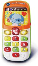 VTech Baby Telefoon - Cadeau - Interactief Speelgoed - Educatief Kindertelefoon - Sint Cadeau - Oranje