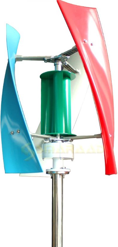Windturbine – Windmolen Generator – Windturbine Generator – Windenergie – Wind Turbine – 1000 W – Incl. MPPT Controller - Kleur Wit