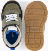 bobbi shoes Khaki sneaker klittenband - Maat 22