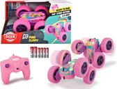 Dickie Toys RC Flippy - Rose - Voiture contrôlable
