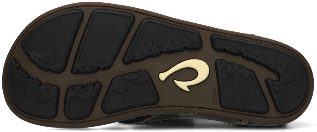 Olukai Nui Teenslippers - Heren - Grijs - Maat 46