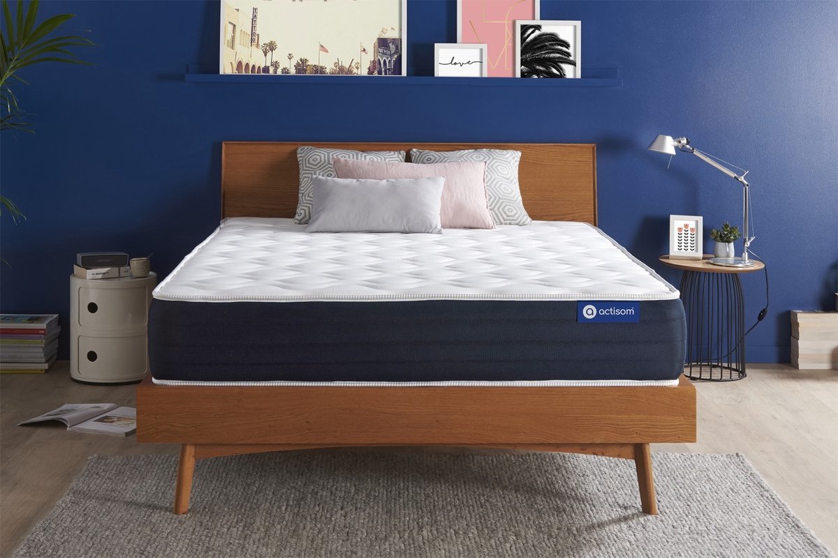 Actiflex sleep matras 140x210cm , Pocketveren en traagschuim , Gebalanceerd, 5 comfortzones