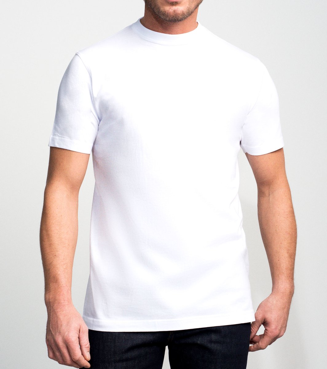 BASIC 2-pack T-shirt ronde hals korte 