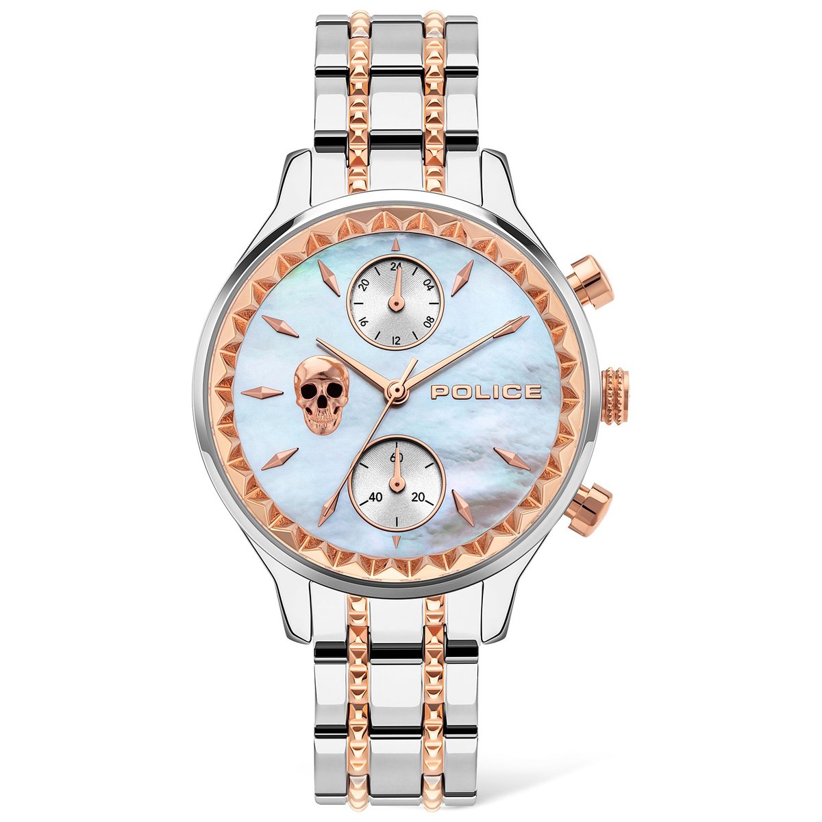 Police dames horloges quartz analoog One Size Roségoud 32017664