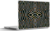 Autocollant pour ordinateur portable - 15,6 pouces - Zebra - Imprimé animal - Motifs - 36x27,5 cm - Autocollants pour ordinateur portable - Peau pour ordinateur portable - Couverture