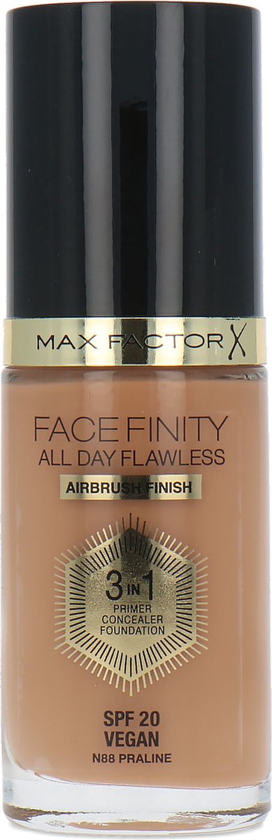 Max Factor Max Factor Facefinity All Day Flawless 3 in 1 Airbrush Finish Foundation - N88 Praline