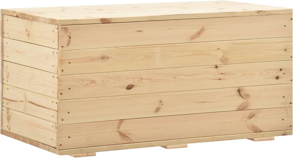 Medina Opbergbox 100x54x50,7 cm massief grenenhout