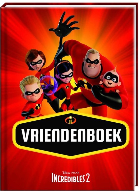 Vriendenboek - The Incredibles