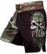 Pride or Die Reckless Fightshorts Jungle Camo Vechtsportbroek S - Jeans Maat 30