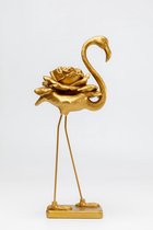 Kare Decofiguur Rose Flamingo Gold 63cm