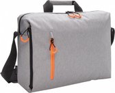 laptoptas Lima 10 liter polyester grijs