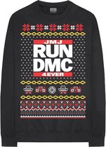 Run DMC Sweater/trui -S- Holiday Zwart