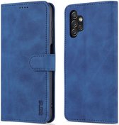 AZNS Hoesje Book Case Kunstleer Blauw Geschikt voor Samsung Galaxy A13 4G