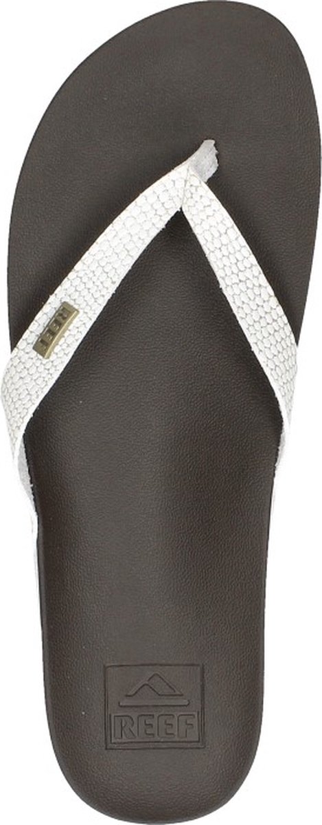 Reef Cushion Court Teenslippers Zomer slippers Dames Bruin
