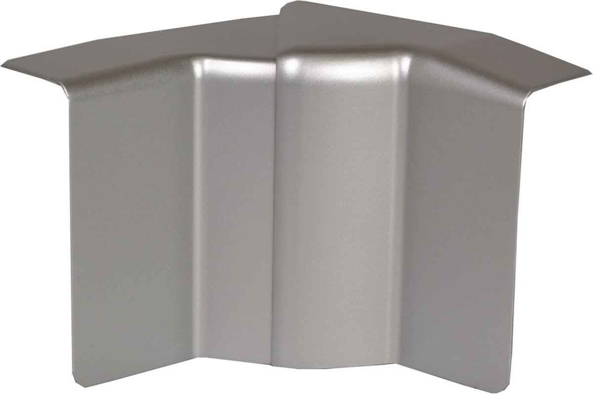 Hager tehalit SL kunststof binnenhoek voor plintgoot met hxd=55x20mm, aluminium
