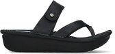 Wolky Slippers Martinique cuir noir