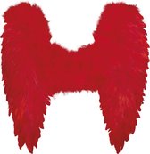 Halloween Engelenvleugels gevouwen - Rood