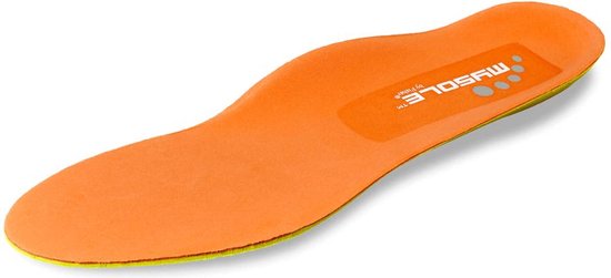 Mysole inlegzool voor voetbalschoenen in de kleur oranje. | bol.com
