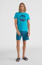 O'Neill T-Shirt Men TIDE T-SHIRT Ink Blue L - Ink Blue 100% Eco-Katoen Round Neck