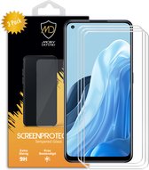 3-Pack Oppo Find X5 Lite Screenprotectors - MobyDefend Case-Friendly Gehard Glas Screensavers - Screen Protectors - Glasplaatjes Geschikt Voor: Oppo Find X5 Lite