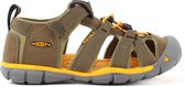 Sandales pour femmes Keen Seacamp II pour Kids plus âgé Olive militaire/ Saffron | Vert | Polyester | Taille 35