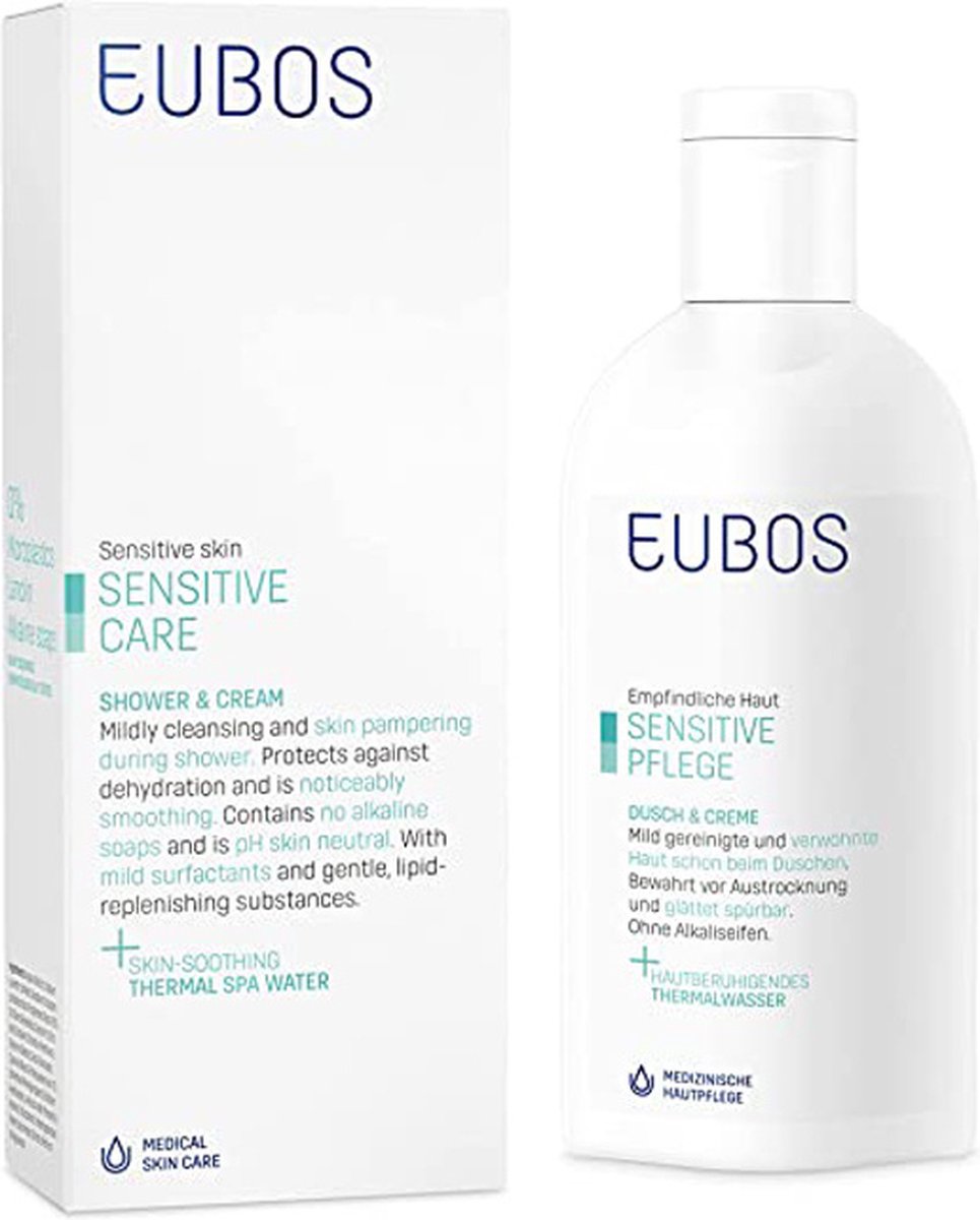 Eubos - Med Sensitive Skin Shower & Cream For Dry Skin żel pod prysznic i krem 200ml