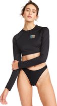 Billabong - UV-rashguard voor dames - Lange mouw - Zwart - maat S