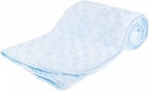 babydeken Rose 75 x 100 cm blauw