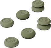 Mobigear Joystick Caps Thumb Grips voor Playstation 4 controller - Groen