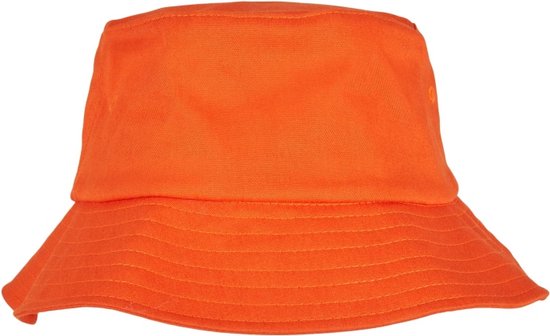 Urban Classics Bucket hat / Vissershoed Flexfit Cotton Twill Oranje
