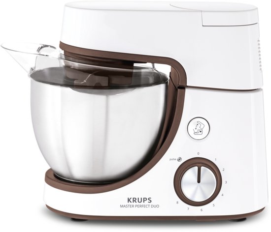 Krups KA51K1 - Keukenmachine - 1100W - 4,6L - Bruin/Wit van Krups — afbeelding 2