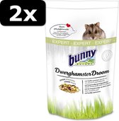 2x DWERGHAMSTERDROOM EXPERT 500GR